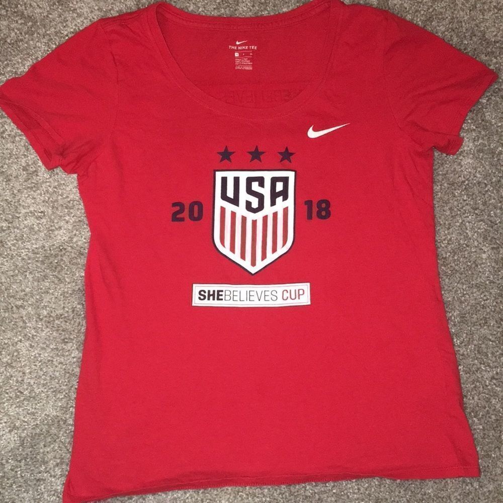 2018 Team USA She Believes Cup Matches Soccer shirt S Columbus Harrison Orlando